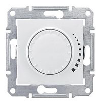 Светорегулятор поворотно нажимной без рамки Schneider Electric Sedna 60-500Вт белый картинка